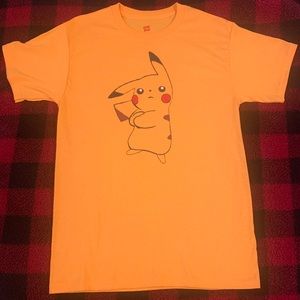 Graphic tees shirt Pikachu design